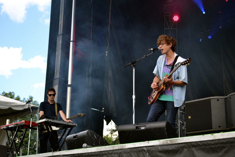 Born Ruffians. Luke Lalonde. Photography: Natalie Panacci